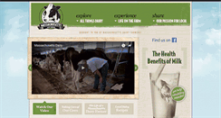Desktop Screenshot of massdairy.com